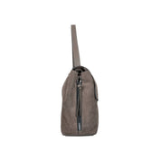Borsa a spalla Rebelle in tessuto elegante, con dettagli chic e manici per un look moderno e versatile.