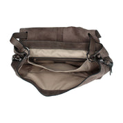 Borsa a spalla Rebelle Lampetra in pelle nera con dettagli eleganti e tracolla regolabile per accessori donna.