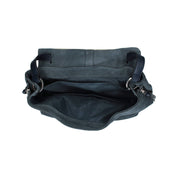 Light brown Lampetra Rebelle shoulder bag with adjustable strap, featuring a sleek design and spacious interior for women.
