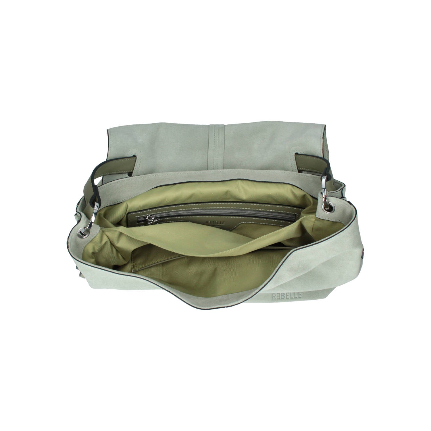 Borsa a spalla Rebelle Lampetra, elegante design con tracolla, in tessuto resistente e dettagli raffinati.