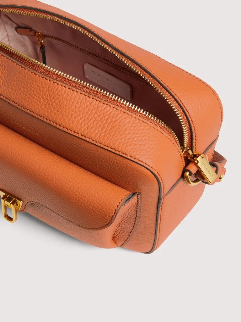 Large Beat Soft Coccinelle crossbody bag for women, featuring a sleek design and spacious interior for everyday use.