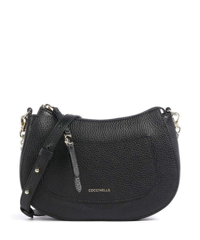 Coccinelle C-Easy mini crossbody bag for women, stylish accessory with adjustable strap and sleek design.