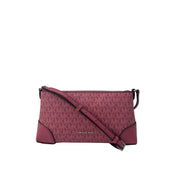 Borsa a tracolla Murphy di Michael Kors, in pelle nera con dettagli dorati, ideale per uso quotidiano.