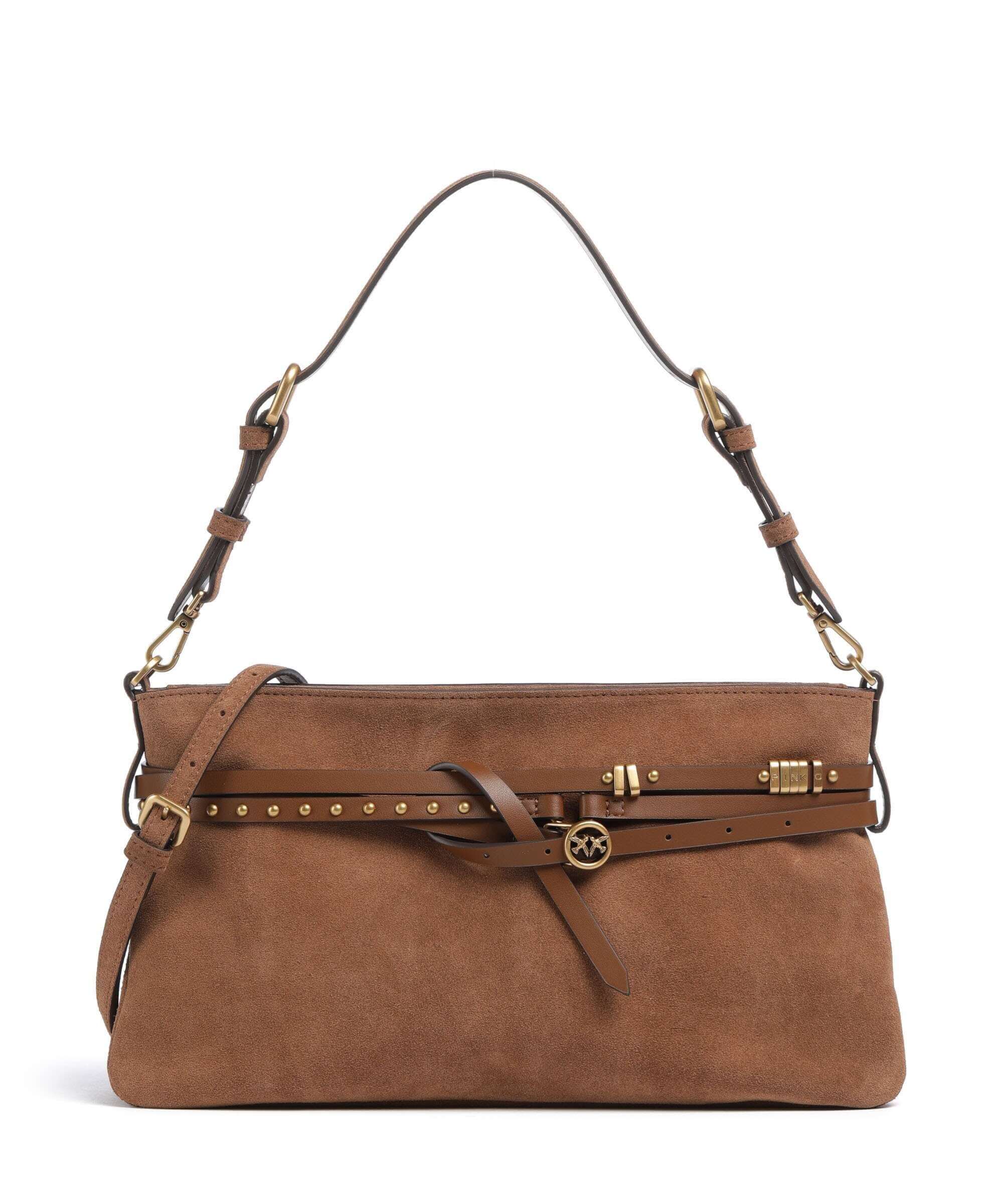 Borsa Belt Bag Classic Suede Pinko - MYLILLY