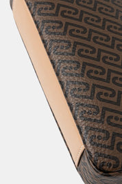 Liu Jo cross body bag in black with gold chain strap, mini size, stylish accessory for women’s handbags and shoulder bags.