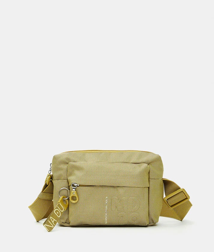 Mandarina Duck Borsa Crossover MD20 in mini size, stylish women's crossbody bag with sleek design and adjustable strap.