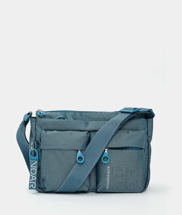 Mandarina Duck crossover bag MD20 for women, stylish shoulder and crossbody accessory with sleek design.