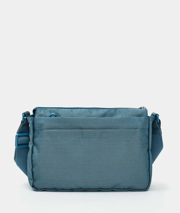 Mandarina Duck Borsa Crossover MD20, stylish women's shoulder bag with a sleek design and adjustable strap.