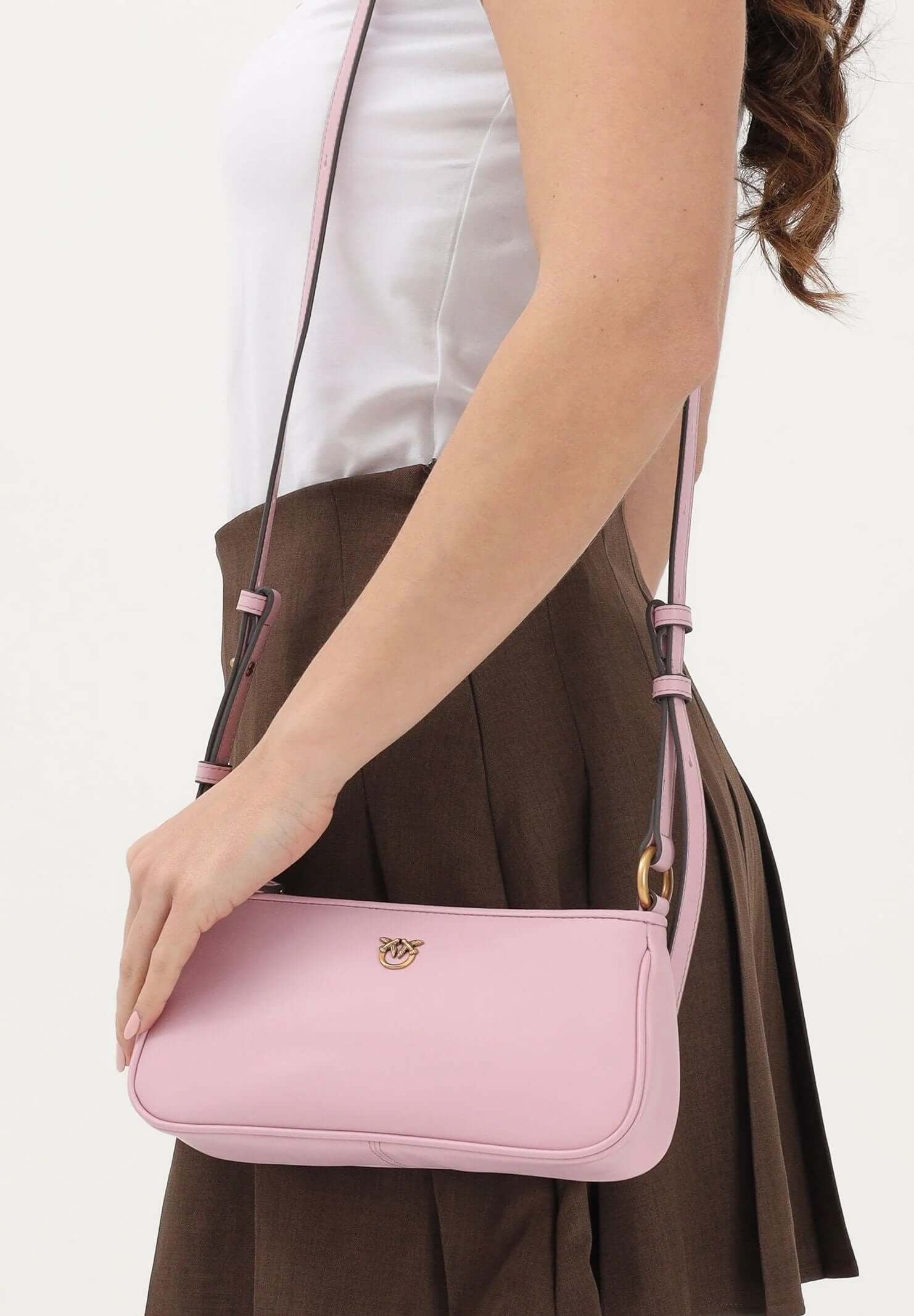 Borsa Half Moon Horizontal Mini Pinko - MYLILLY