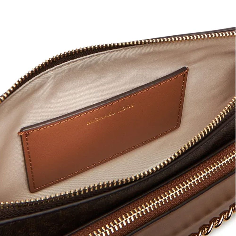 Medium Michael Kors Jet Set Borsa donna, stylish accessory with compact design, featuring top handles and signature logo accents.