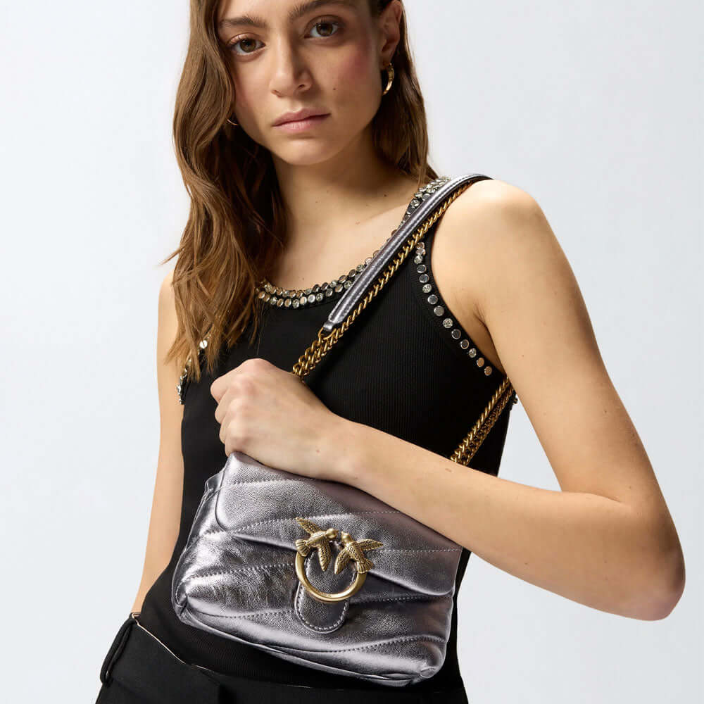 Borsa Love Puff Baby Pinko - MYLILLY