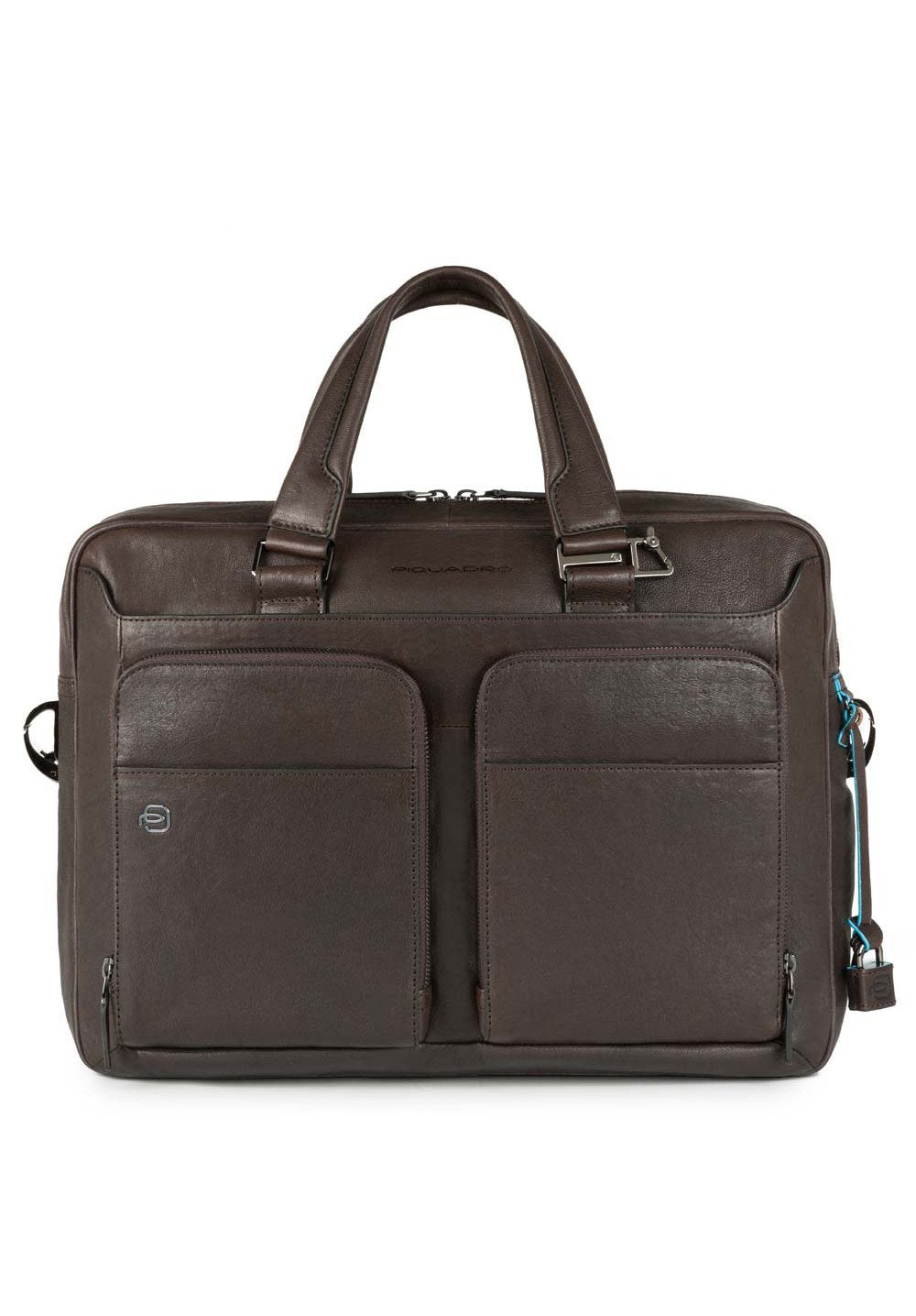 Borsa sottile porta computer e porta iPad®10,5"/9,7" a due manici Black Square Piquadro - MYLILLY