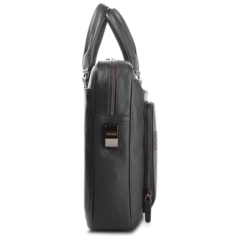 Borsa sottile porta computer e porta iPad®10,5"/9,7" a due manici Black Square Piquadro - MYLILLY