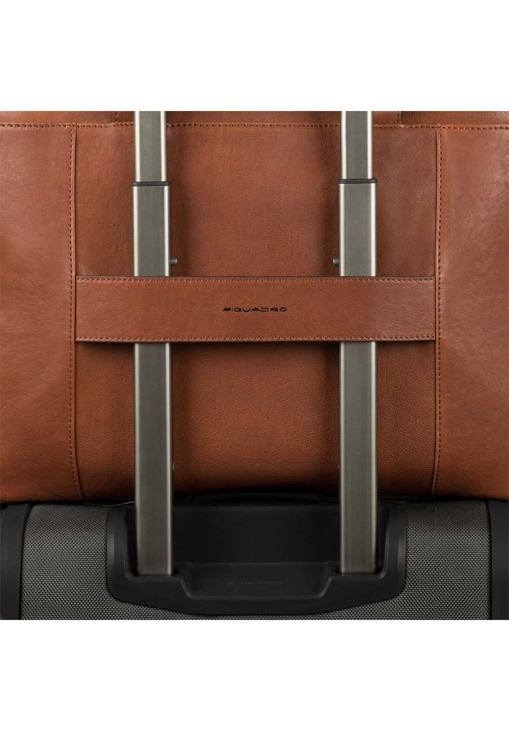 Borsa sottile porta computer e porta iPad®10,5"/9,7" a due manici Black Square Piquadro - MYLILLY