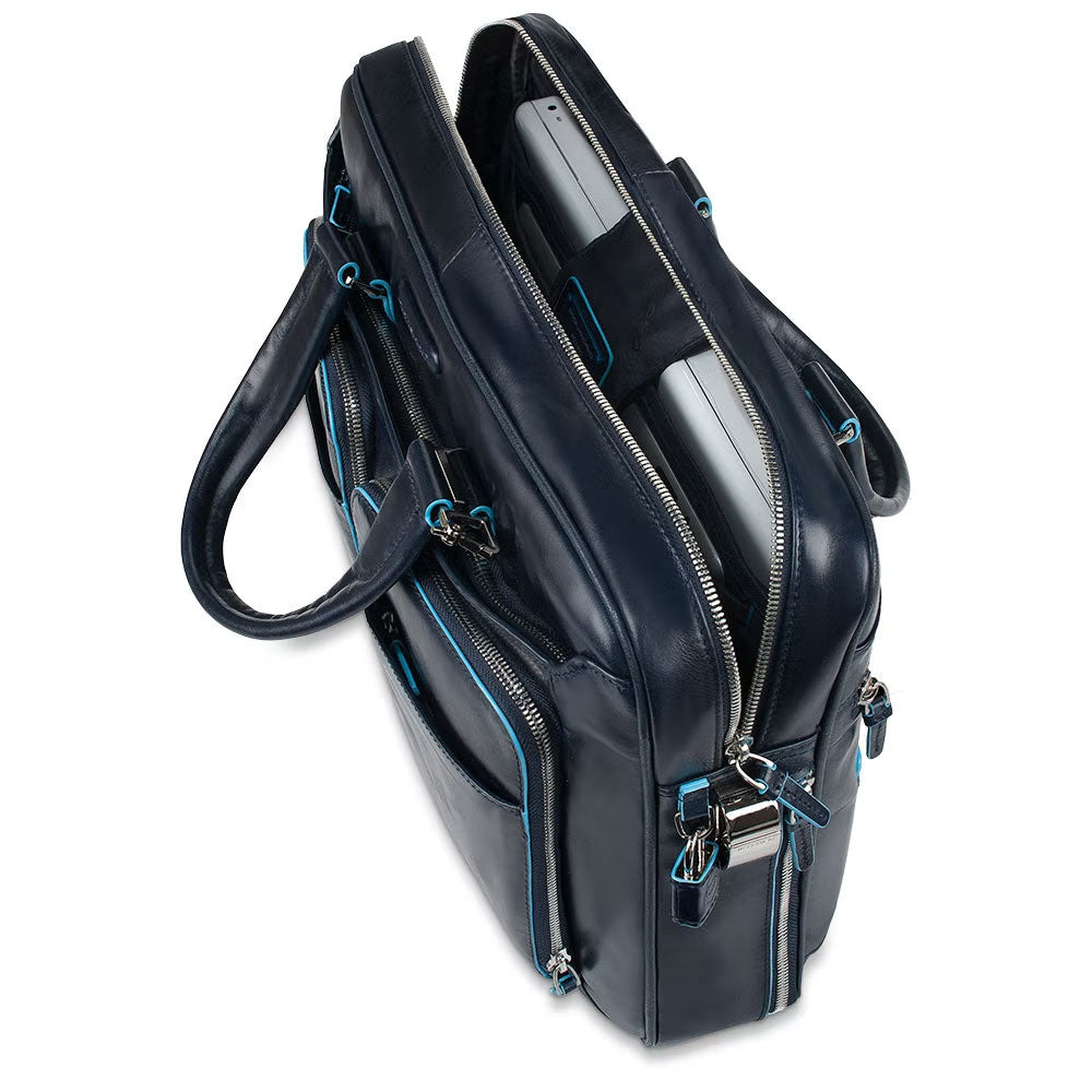 Borsa sottile porta computer e porta iPad® Blue Square Piquadro - MYLILLY