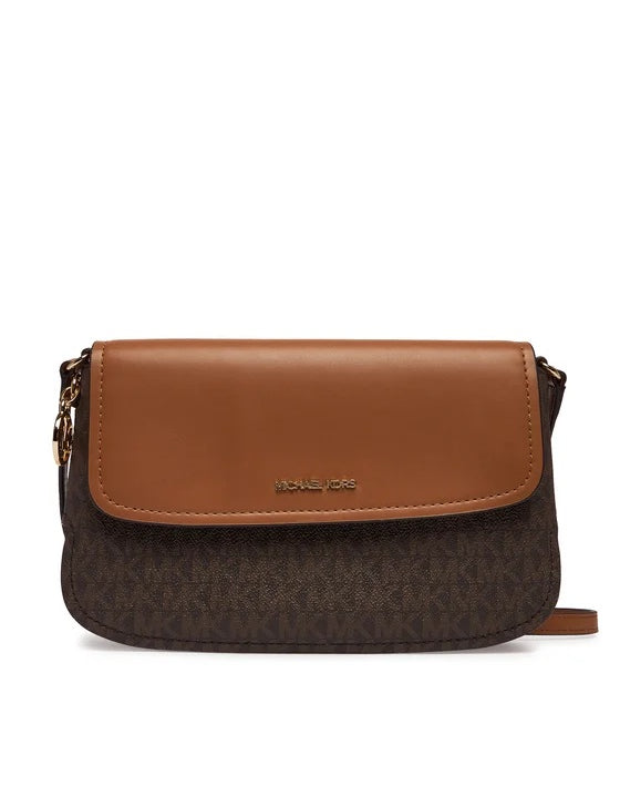Small Michael Kors Alice Xbody bag for women, stylish mini crossbody purse with sleek design and gold-tone hardware.