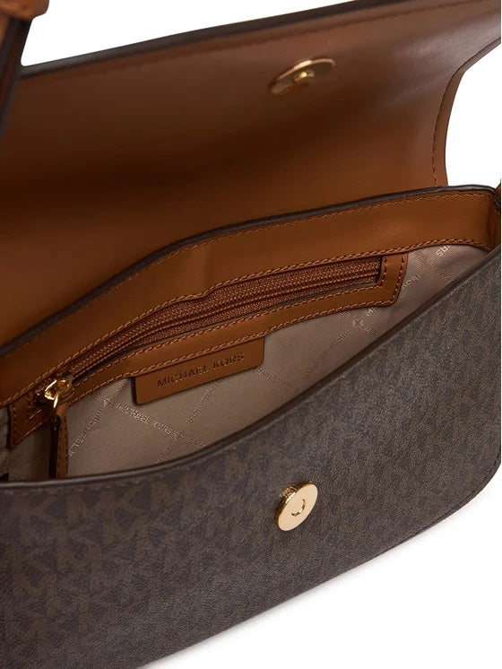 Small Michael Kors Alice Xbody bag for women, stylish mini shoulder bag with sleek design and adjustable strap.