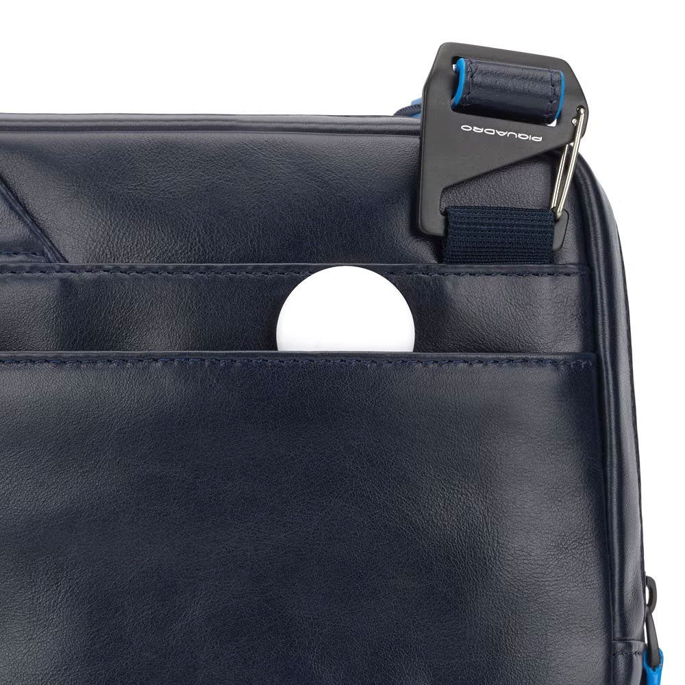 Borsello porta iPad® Blue Square in pelle Piquadro - MYLILLY