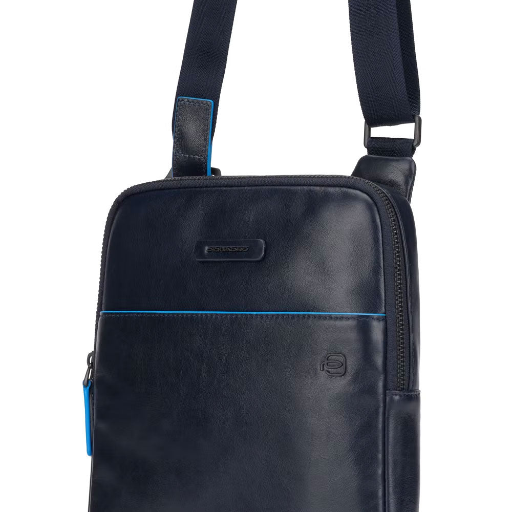 Borsello porta iPad® Blue Square in pelle Piquadro - MYLILLY