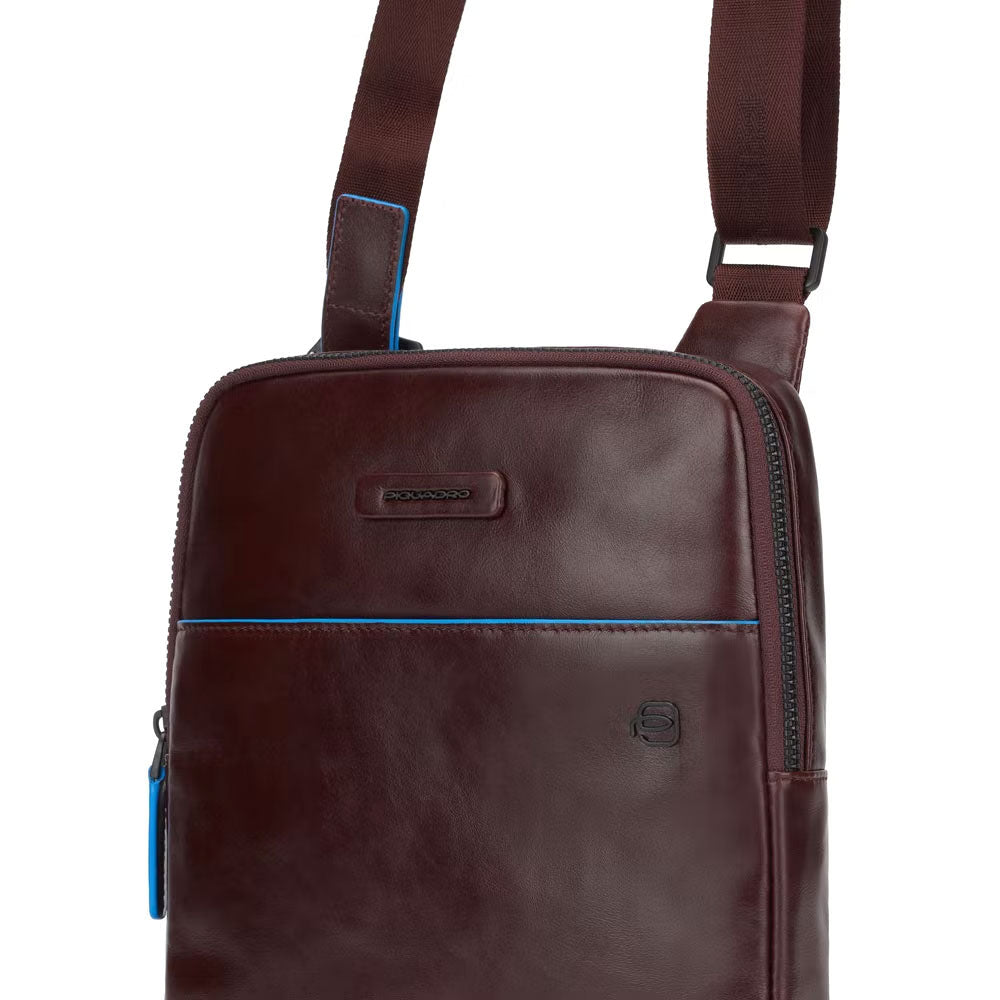 Borsello porta iPad® Blue Square in pelle Piquadro - MYLILLY
