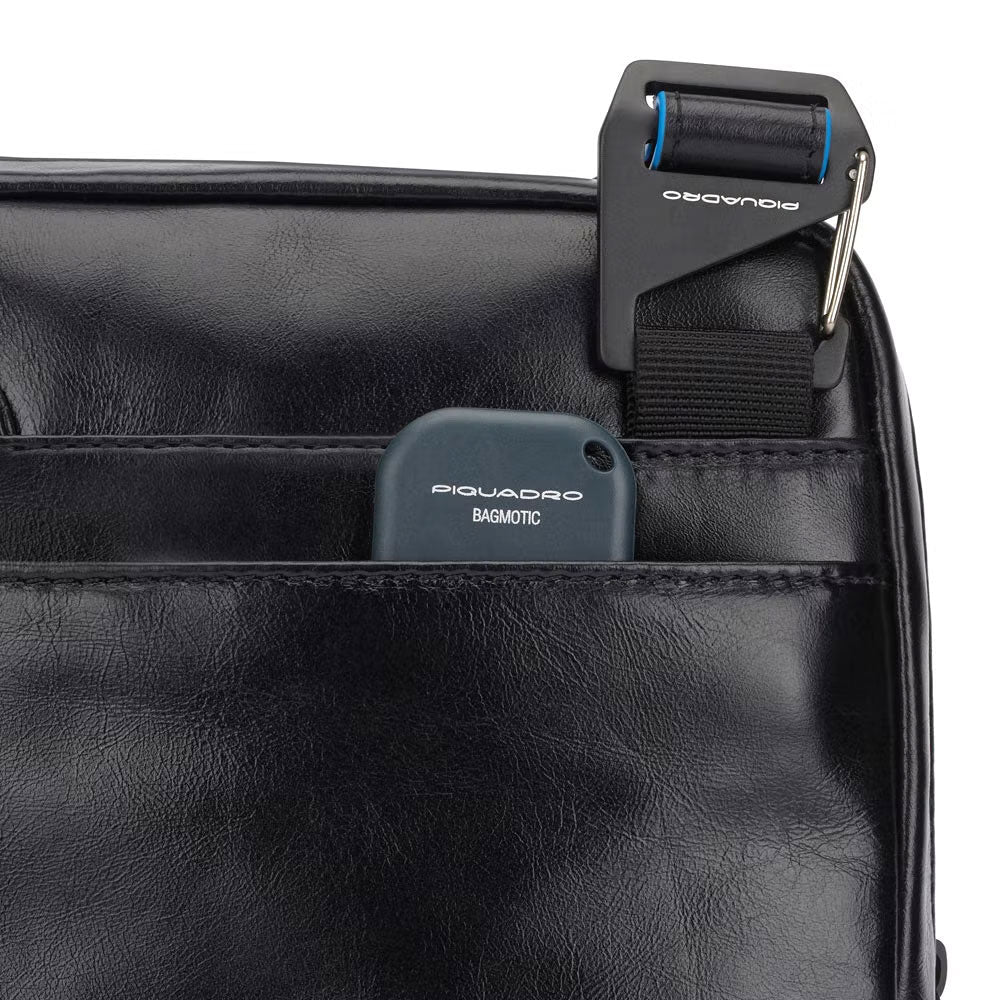 Borsello porta iPad® Blue Square in pelle Piquadro - MYLILLY