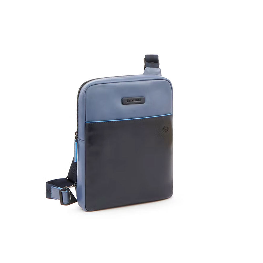 Borsello porta iPad® Blue Square in pelle Piquadro - MYLILLY