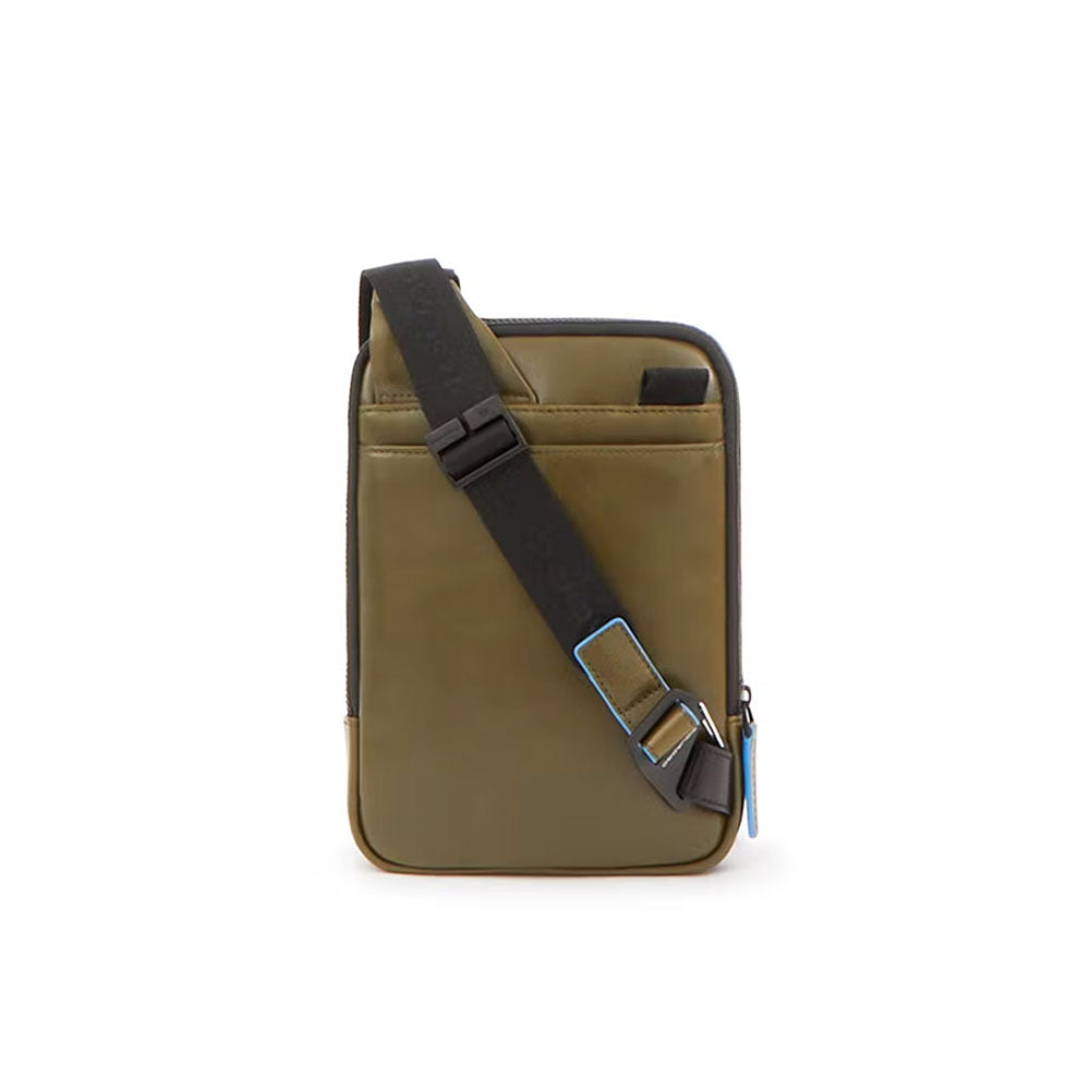 Borsello porta iPad®mini Blue Square in pelle Piquadro - MYLILLY