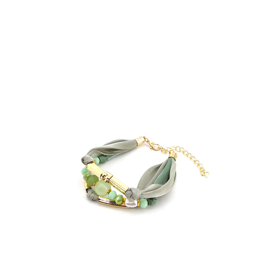 Bracciale in organza Puì con dettagli eleganti, ideale per accessori donna e gioielli raffinati.
