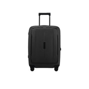 Samsonite Cabin Trolley Exp Essens unisex travel luggage with hard shell and four wheels for easy maneuverability.