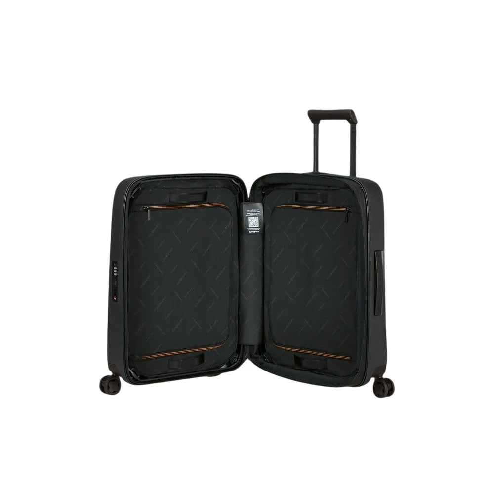 Samsonite Cabin Trolley Exp Essens, unisex travel carry-on with durable wheels and sleek design, suitable for cabin luggage.