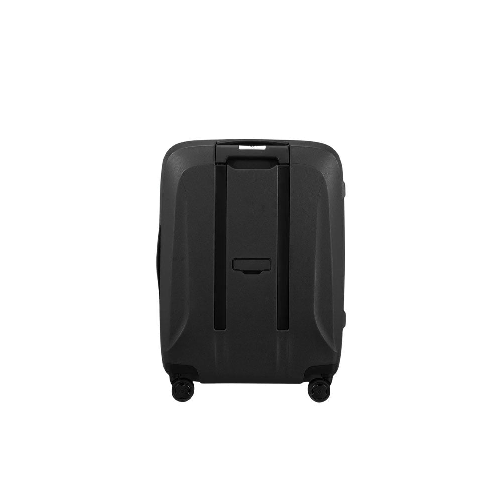 Samsonite Cabin Trolley Exp Essens unisex travel luggage with hard shell, handle, and wheels for easy cabin travel.