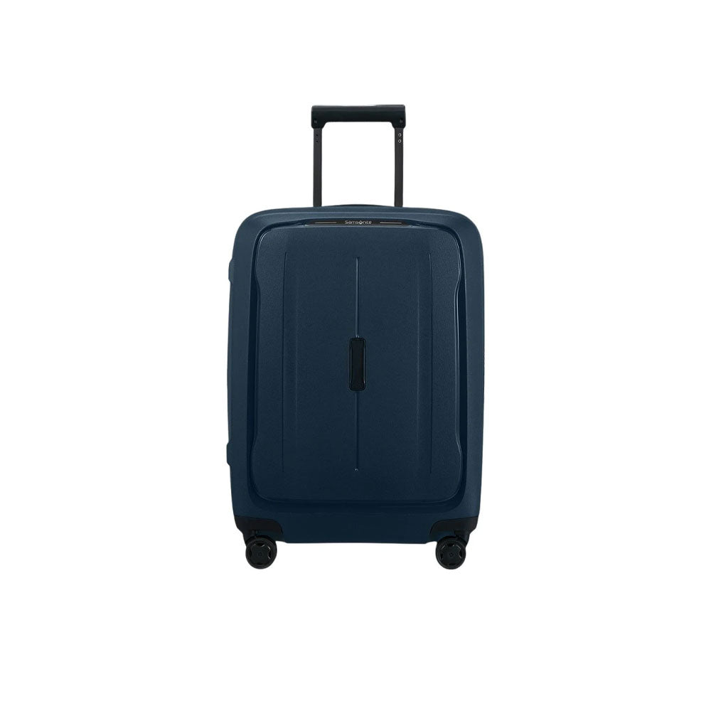 Samsonite Cabin Trolley Exp Essens unisex travel bag with sturdy wheels and compact design, ideal for carry-on luggage.