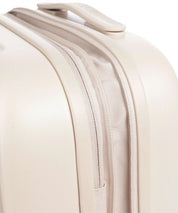 Unisex cabin trolley bag by Mandarina Duck featuring a Logoduck design, compact travel luggage with a hard shell and wheels.