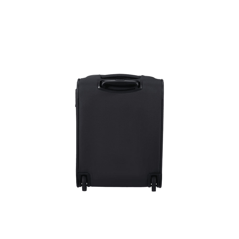Unisex cabin trolley bag from American Tourister Sea Seeker collection with durable wheels and spacious interior for travel.