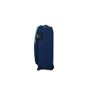 Unisex Cabin Trolley Sea Seeker by American Tourister with durable hard shell and retractable handle for travel.