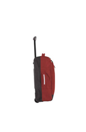 Small Travelite cabin trolley with durable exterior, compact design, and sturdy wheels for convenient travel and easy handling.