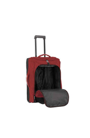 Small Travelite Cabin Trolley with compact design, unisex travel bag, featuring sturdy wheels and retractable handle for easy carry.