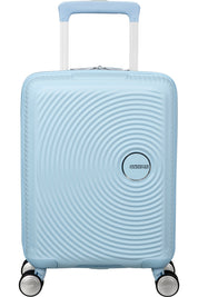 American Tourister Cabin Trolley Soundbox Mini, unisex travel carry-on luggage with durable design and compact size.