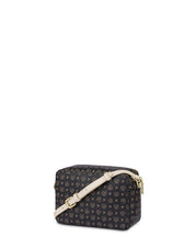 Pollini Heritage Camera Bag for women, stylish mini shoulder bag with leather design and elegant details.