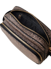 Small eco-friendly camera case by Borbonese in a stylish design, perfect for women's mini bags and crossbody use.