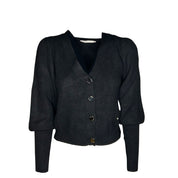 Cardigan White Wise - MYLILLY