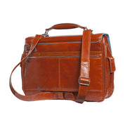 Cartella due tasche due chiusure in pelle Blue Square Piquadro - MYLILLY