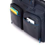 Cartella in pelle porta pc 15.6" e iPad 12.9" Piquadro - MYLILLY