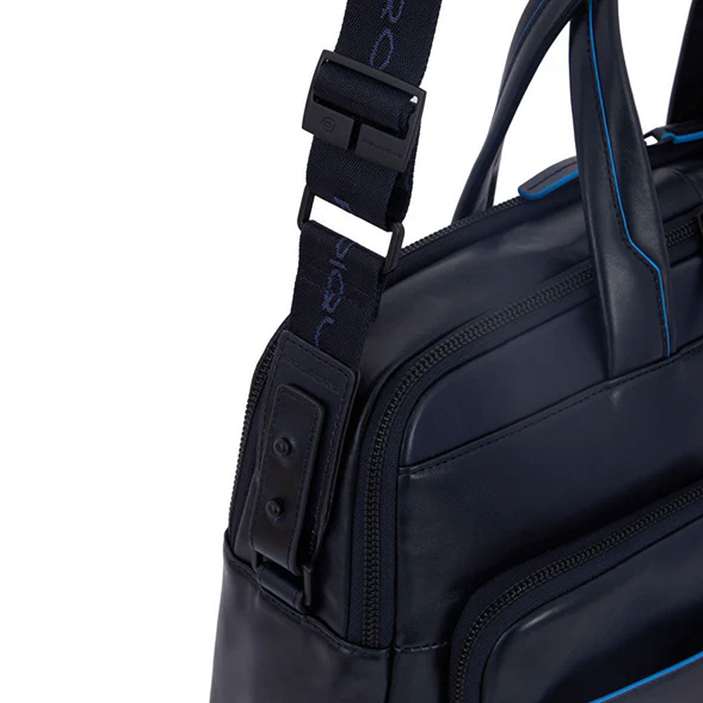 Cartella in pelle porta pc 15.6" e iPad 12.9" Piquadro - MYLILLY