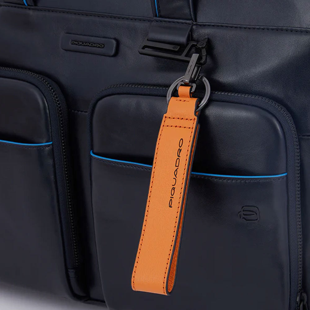 Cartella in pelle porta pc 15.6" e iPad 12.9" Piquadro - MYLILLY