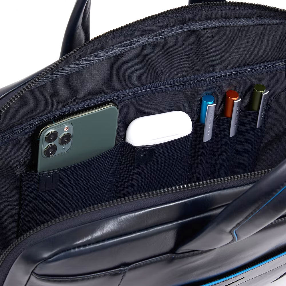 Cartella sottile porta pc 14" e porta iPad® B2 Revamp in pelle Piquadro - MYLILLY