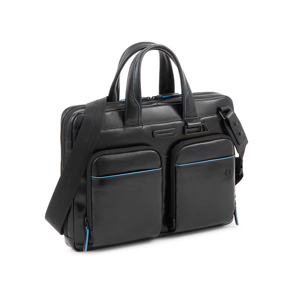 Cartella sottile porta pc 14" e porta iPad® B2 Revamp in pelle Piquadro - MYLILLY