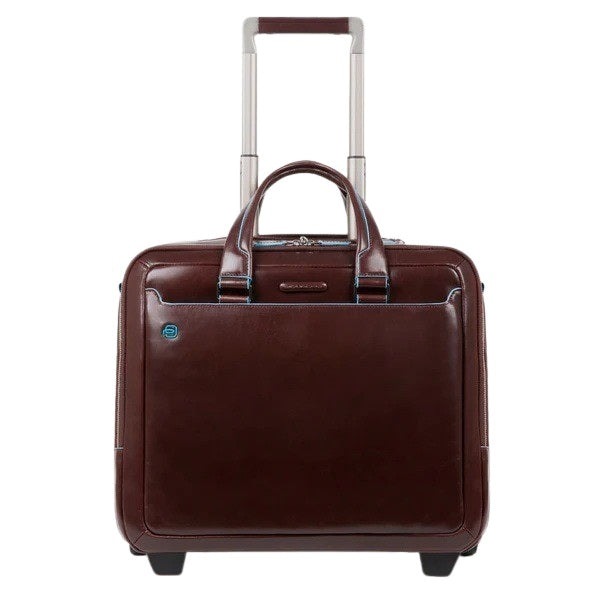 Cartella trolley porta pc iPad® Blue Square in pelle Piquadro - MYLILLY