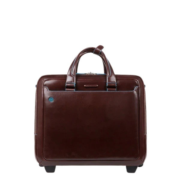 Cartella trolley porta pc iPad® Blue Square in pelle Piquadro - MYLILLY