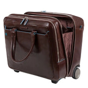 Cartella trolley porta pc iPad® Blue Square in pelle Piquadro - MYLILLY